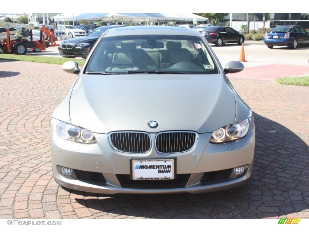 2008 3 Series 328i Coupe - Platinum Bronze Metallic / Cream Beige photo #2