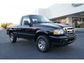 Black 2009 Ford Ranger XLT Regular Cab