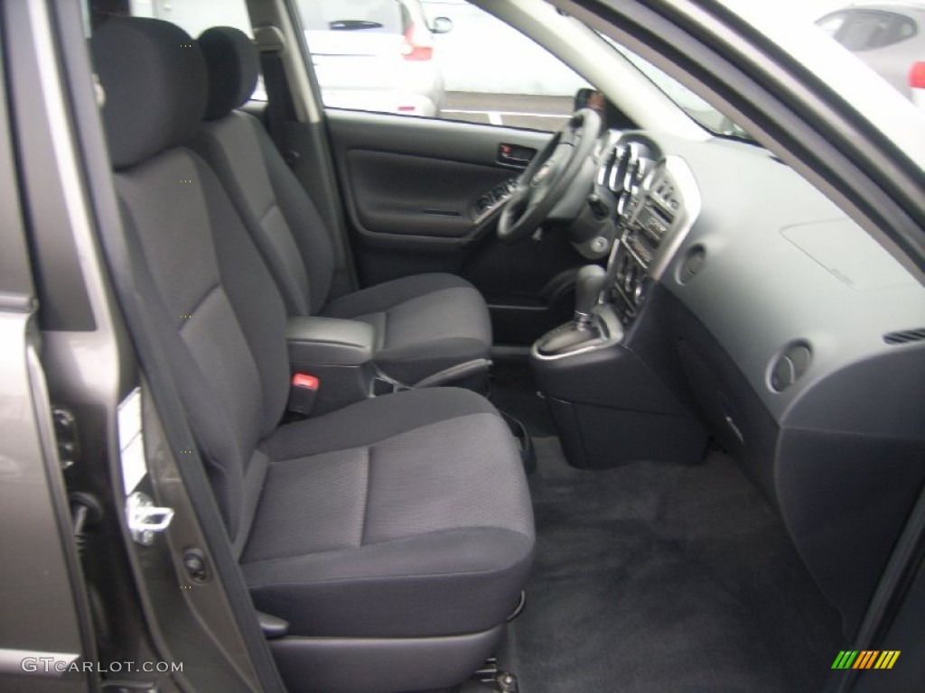 Graphite Black Interior 2006 Pontiac Vibe AWD Photo #55915452