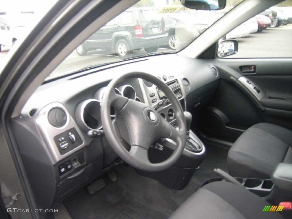 Graphite Black Interior 2006 Pontiac Vibe AWD Photo #55915499