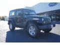 2008 Jeep Green Metallic Jeep Wrangler X 4x4  photo #1