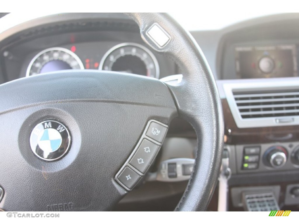 2006 7 Series 750i Sedan - Alpine White / Black/Cream Beige photo #29