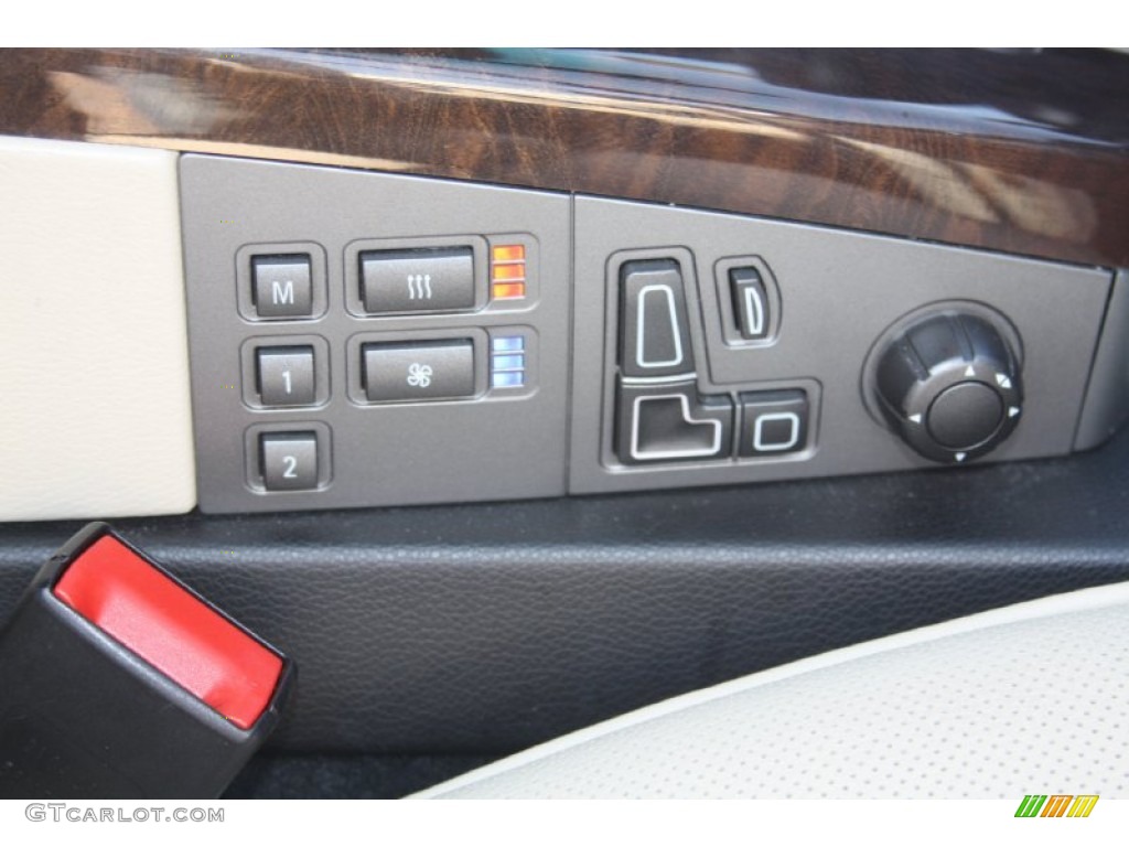 2006 7 Series 750i Sedan - Alpine White / Black/Cream Beige photo #49