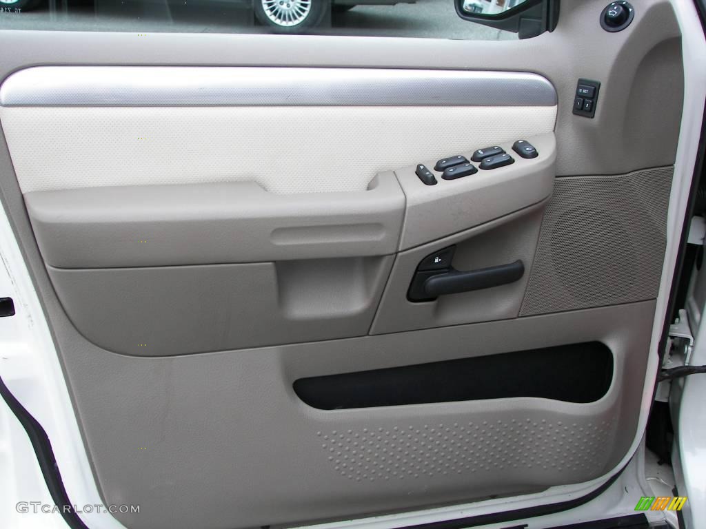 2003 Mountaineer Premier AWD - Ceramic White Tri-Coat / Medium Dark Parchment photo #10