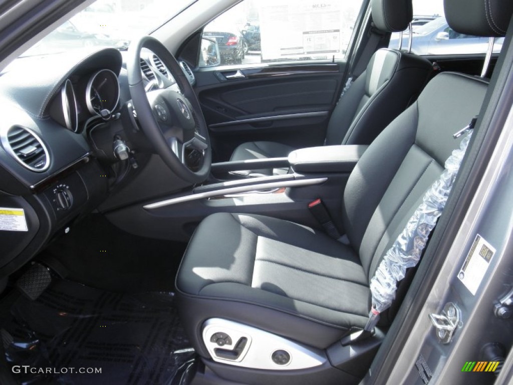 Black Interior 2012 Mercedes-Benz GL 350 BlueTEC 4Matic Photo #55917586