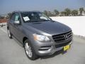 2012 Palladium Silver Metallic Mercedes-Benz ML 350 4Matic  photo #1