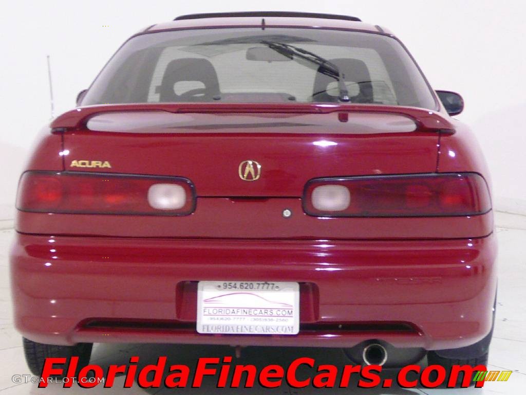 1998 Integra LS Coupe - Milano Red / Ebony photo #6