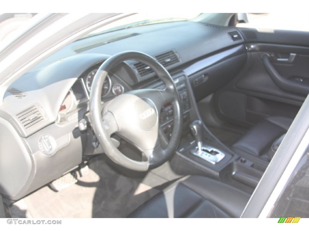 2003 A4 1.8T Sedan - Polar White / Ebony photo #13
