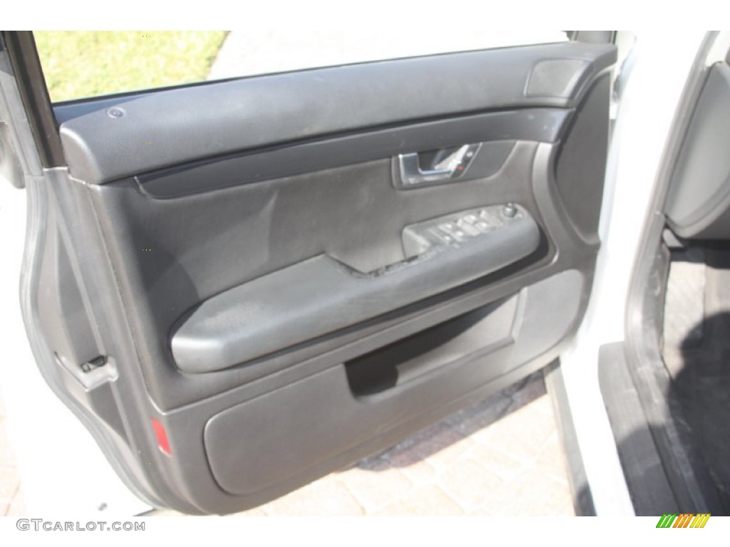 2003 A4 1.8T Sedan - Polar White / Ebony photo #16