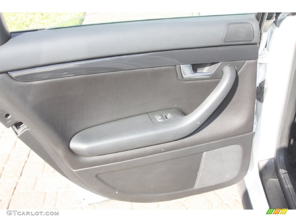 2003 A4 1.8T Sedan - Polar White / Ebony photo #29