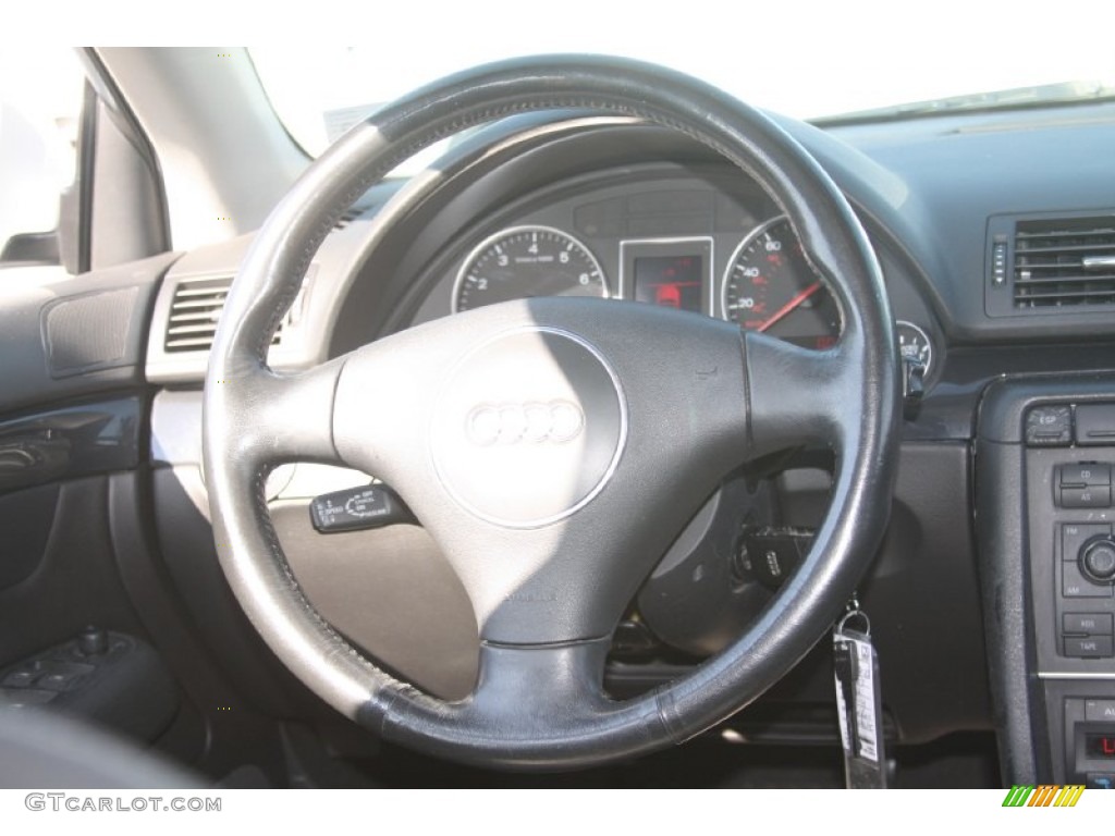 2003 A4 1.8T Sedan - Polar White / Ebony photo #31