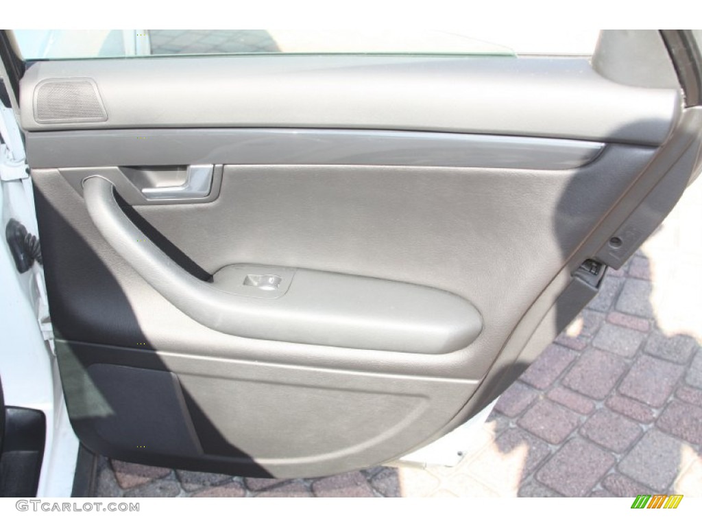 2003 A4 1.8T Sedan - Polar White / Ebony photo #34