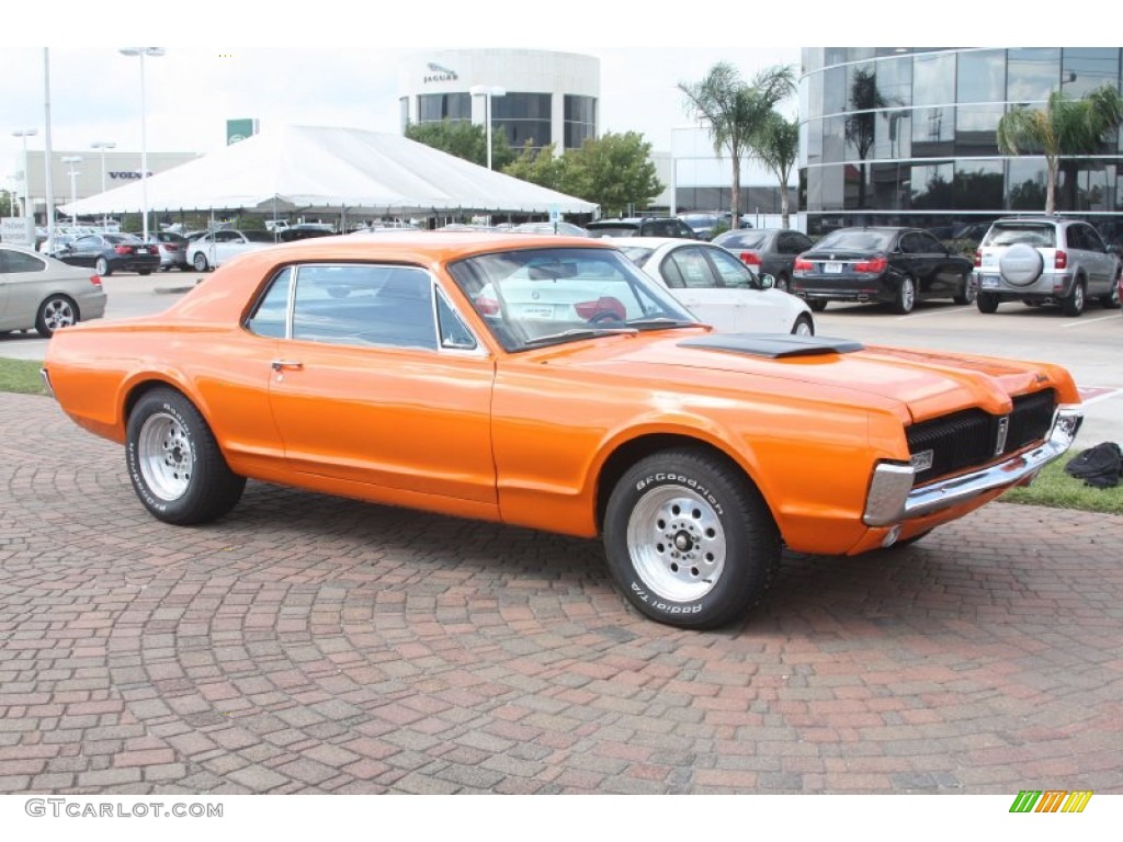 Custom Omaha Orange 1967 Mercury Cougar Hardtop Coupe Exterior Photo #55919814