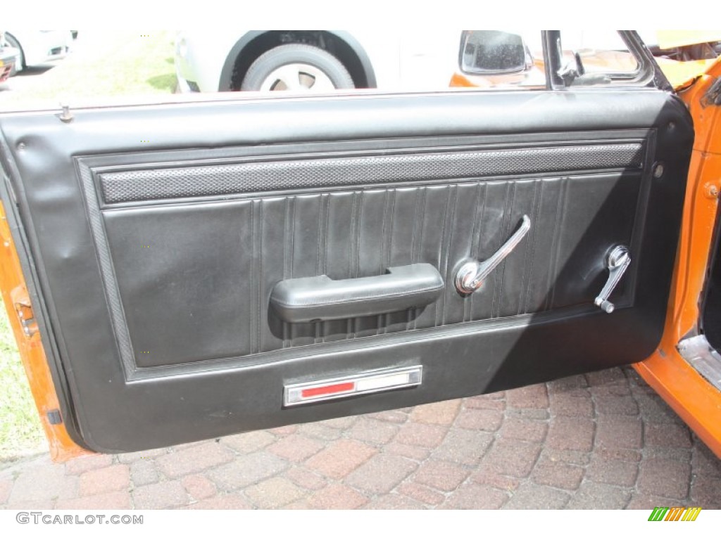 1967 Mercury Cougar Hardtop Coupe Black Door Panel Photo #55919943