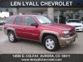 2002 Majestic Red Metallic Chevrolet TrailBlazer LTZ 4x4  photo #1