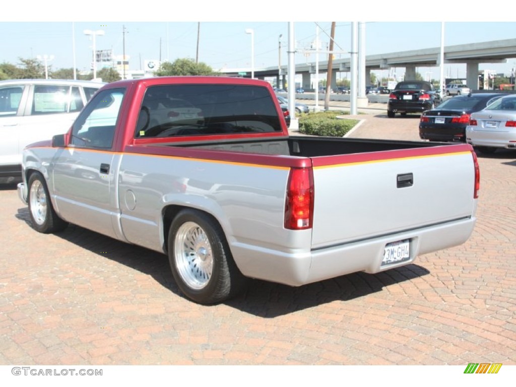 1991 C/K C1500 Regular Cab - Red Metallic / Red photo #12