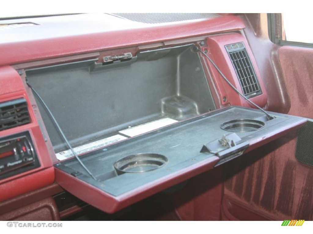 1991 C/K C1500 Regular Cab - Red Metallic / Red photo #20