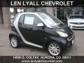 2008 Deep Black Smart fortwo passion coupe  photo #1