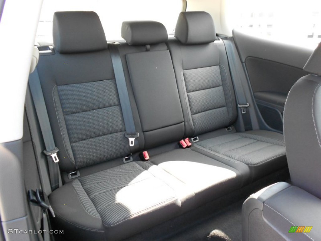 Titan Black Interior 2012 Volkswagen Golf 2 Door Photo #55920483