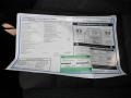 2012 Volkswagen Golf 2 Door Window Sticker