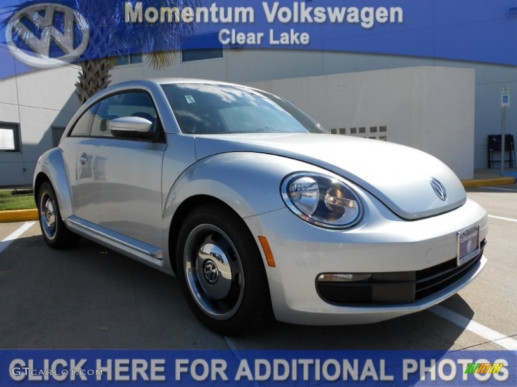 Reflex Silver Metallic Volkswagen Beetle