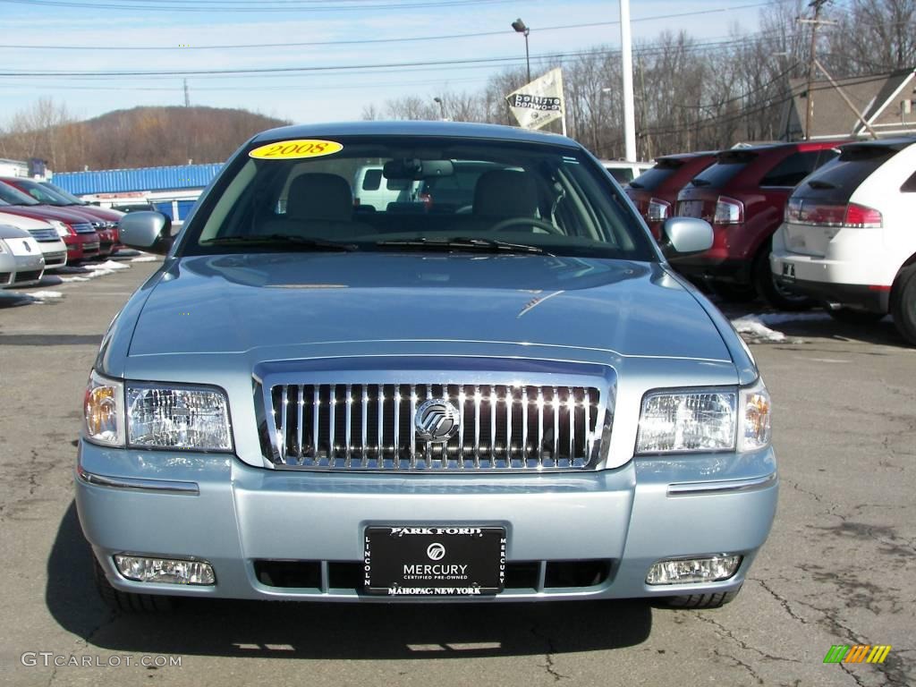 2008 Grand Marquis LS - Light Ice Blue Metallic / Medium Light Stone photo #17