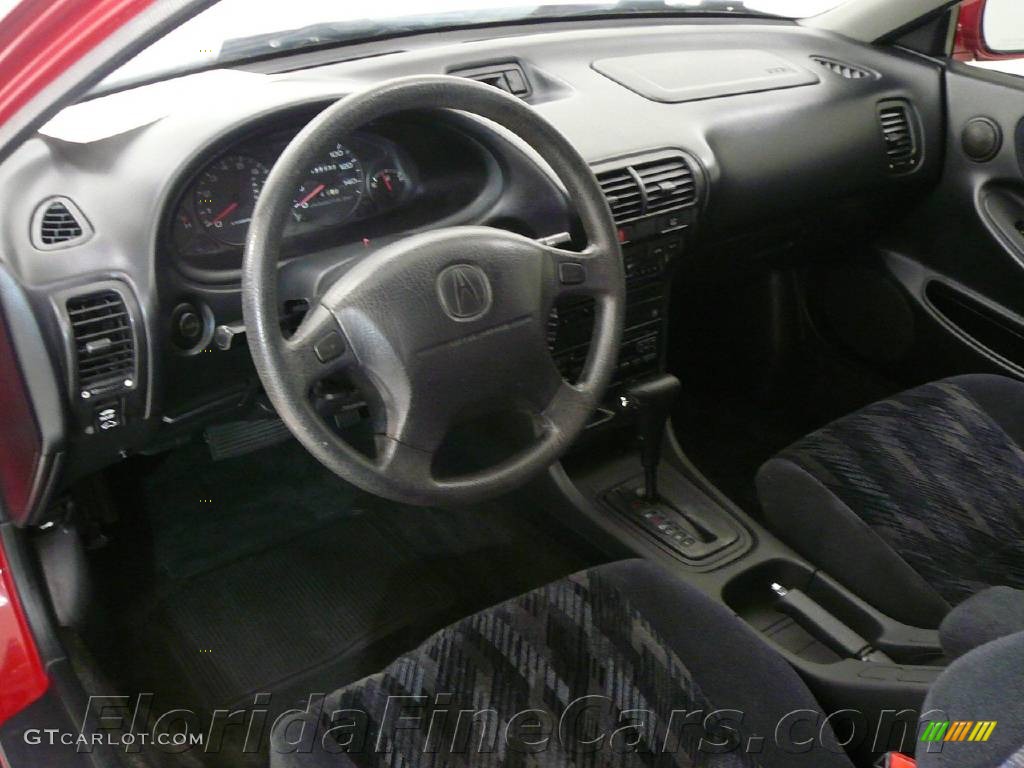 1998 Integra LS Coupe - Milano Red / Ebony photo #12