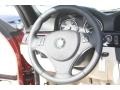 Cream Beige Steering Wheel Photo for 2012 BMW 3 Series #55921533