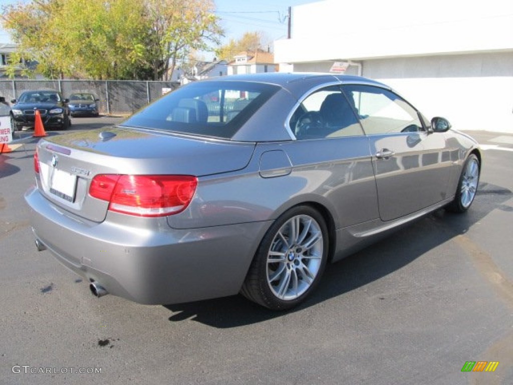 2009 3 Series 335i Convertible - Space Grey Metallic / Black photo #5