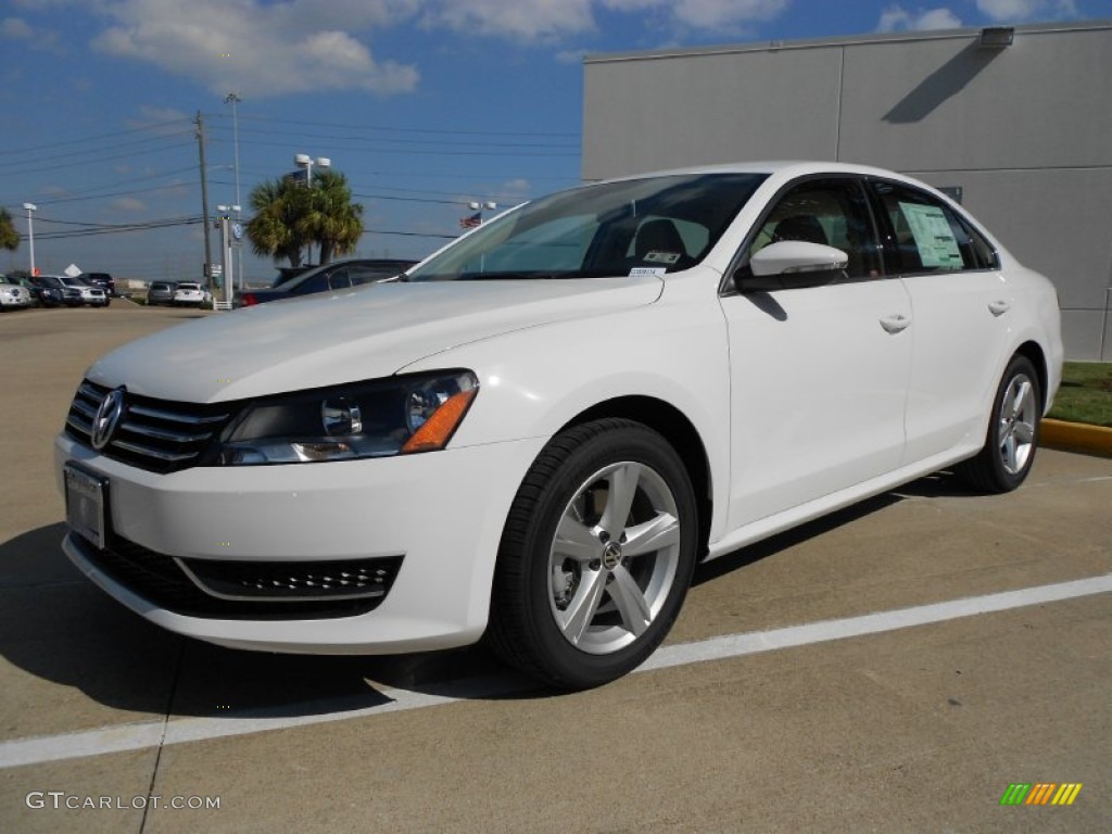 Candy White 2012 Volkswagen Passat 2.5L SE Exterior Photo #55921665