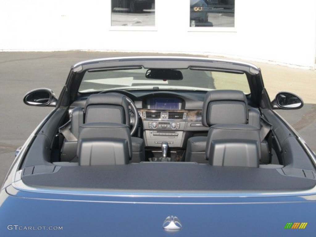 2009 3 Series 335i Convertible - Space Grey Metallic / Black photo #18