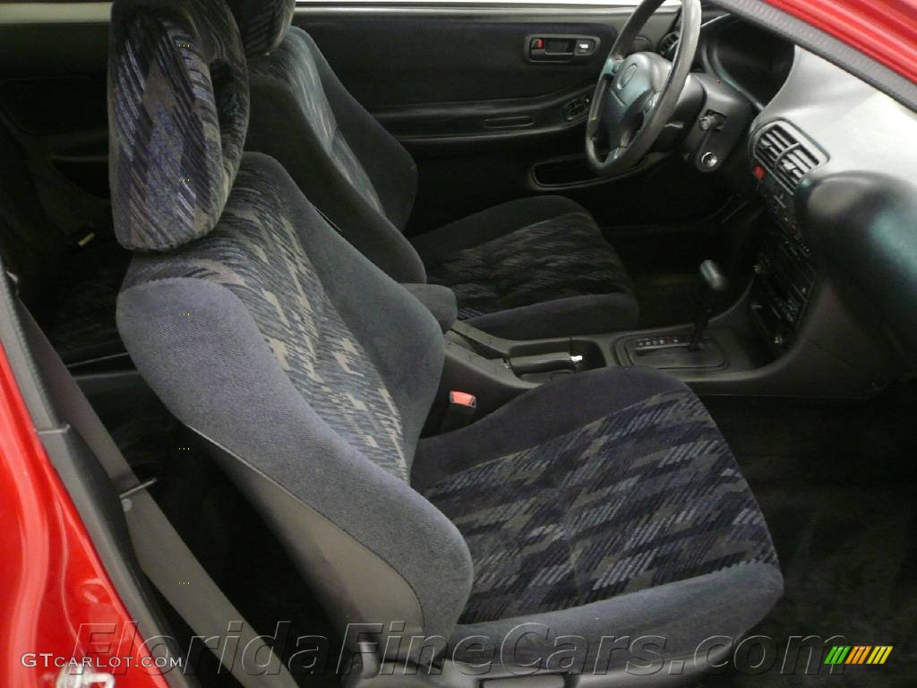 1998 Integra LS Coupe - Milano Red / Ebony photo #13