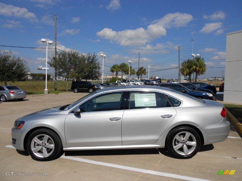Reflex Silver Metallic 2012 Volkswagen Passat 2.5L SE Exterior Photo #55921971