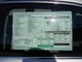 2012 Volkswagen Passat 2.5L SE Window Sticker