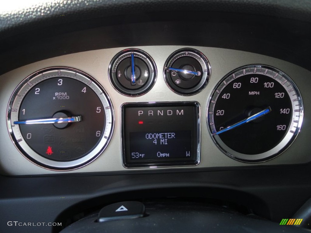 2012 Cadillac Escalade Luxury AWD Gauges Photo #55922748