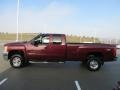 2008 Deep Ruby Metallic Chevrolet Silverado 2500HD LT Extended Cab 4x4  photo #4