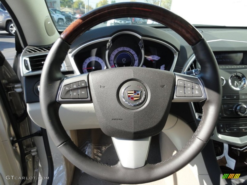 2011 SRX 4 V6 AWD - Gold Mist Metallic / Shale/Ebony photo #17