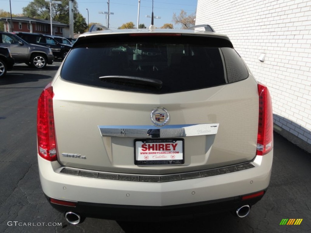 2011 SRX 4 V6 AWD - Gold Mist Metallic / Shale/Ebony photo #5