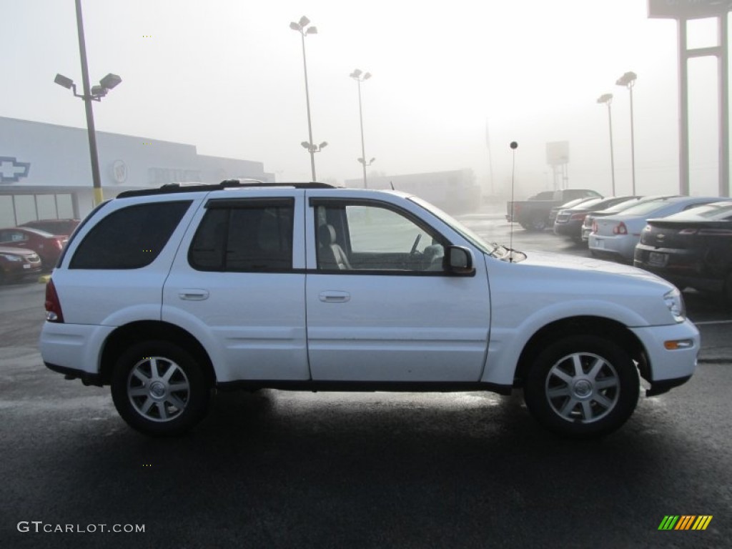 2004 Rainier CXL AWD - Olympic White / Light Cashmere photo #2