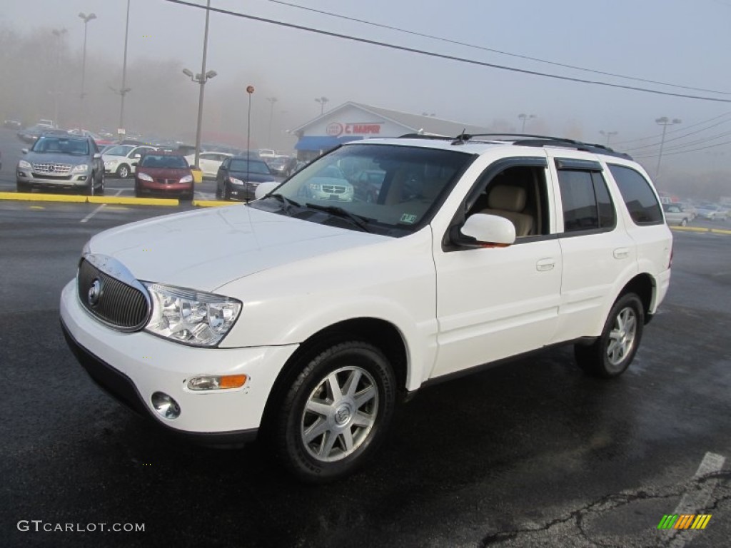 2004 Rainier CXL AWD - Olympic White / Light Cashmere photo #6