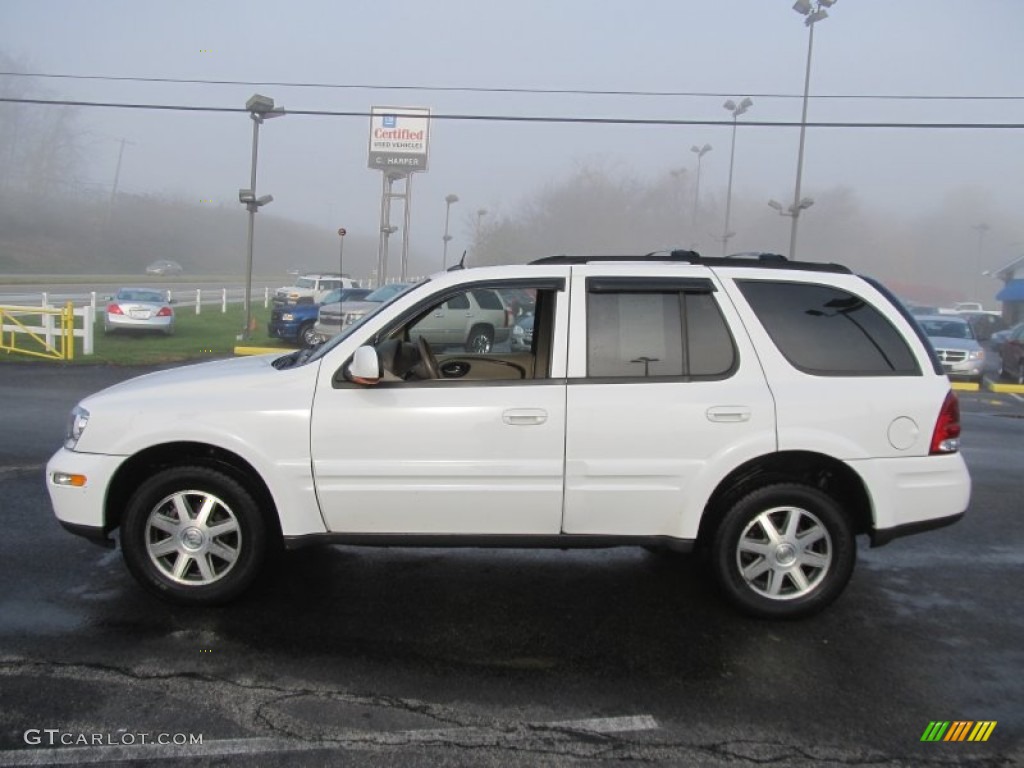 2004 Rainier CXL AWD - Olympic White / Light Cashmere photo #7