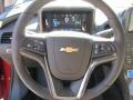 Light Neutral/Dark Accents 2012 Chevrolet Volt Hatchback Steering Wheel