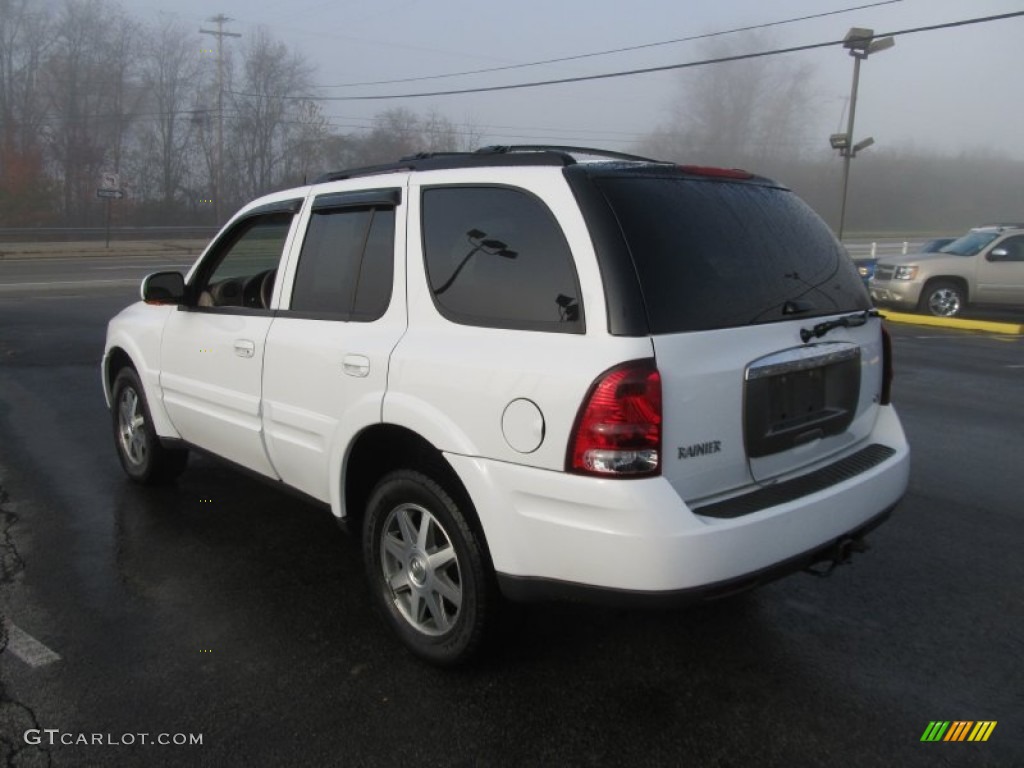 2004 Rainier CXL AWD - Olympic White / Light Cashmere photo #8