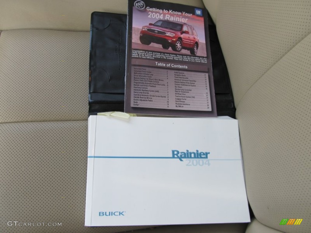 2004 Rainier CXL AWD - Olympic White / Light Cashmere photo #20