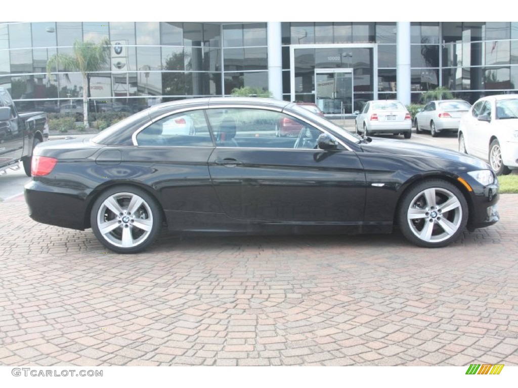 2011 3 Series 328i Convertible - Jet Black / Black photo #4