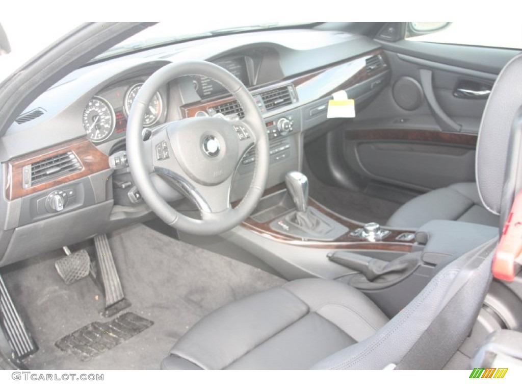 2011 3 Series 328i Convertible - Jet Black / Black photo #10