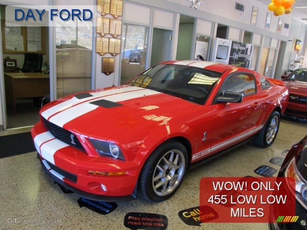 2007 Mustang Shelby GT500 Coupe - Torch Red / Black Leather photo #1