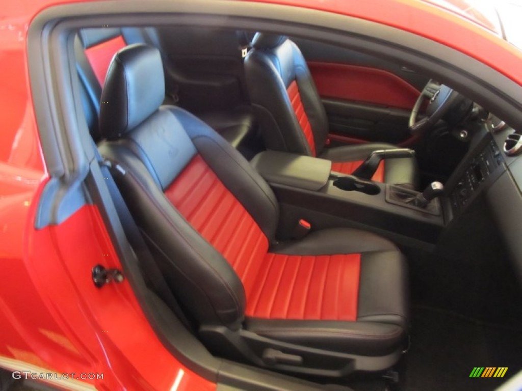 2007 Mustang Shelby GT500 Coupe - Torch Red / Black Leather photo #8