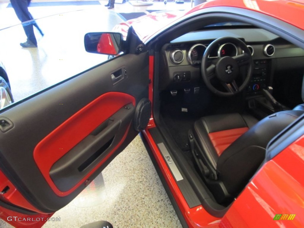 2007 Mustang Shelby GT500 Coupe - Torch Red / Black Leather photo #9