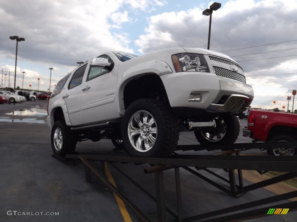 2012 Tahoe Z71 4x4 - Summit White / Ebony photo #3